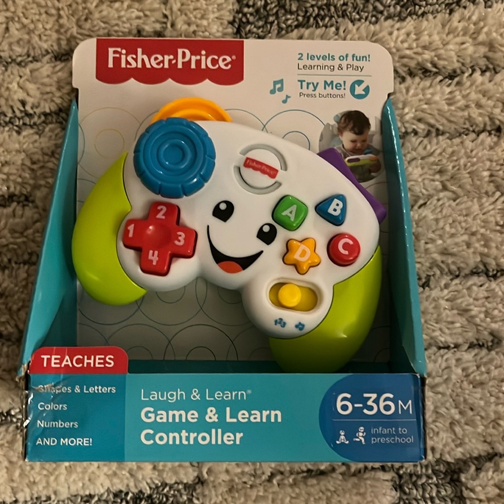 Fisher price game & learn controller